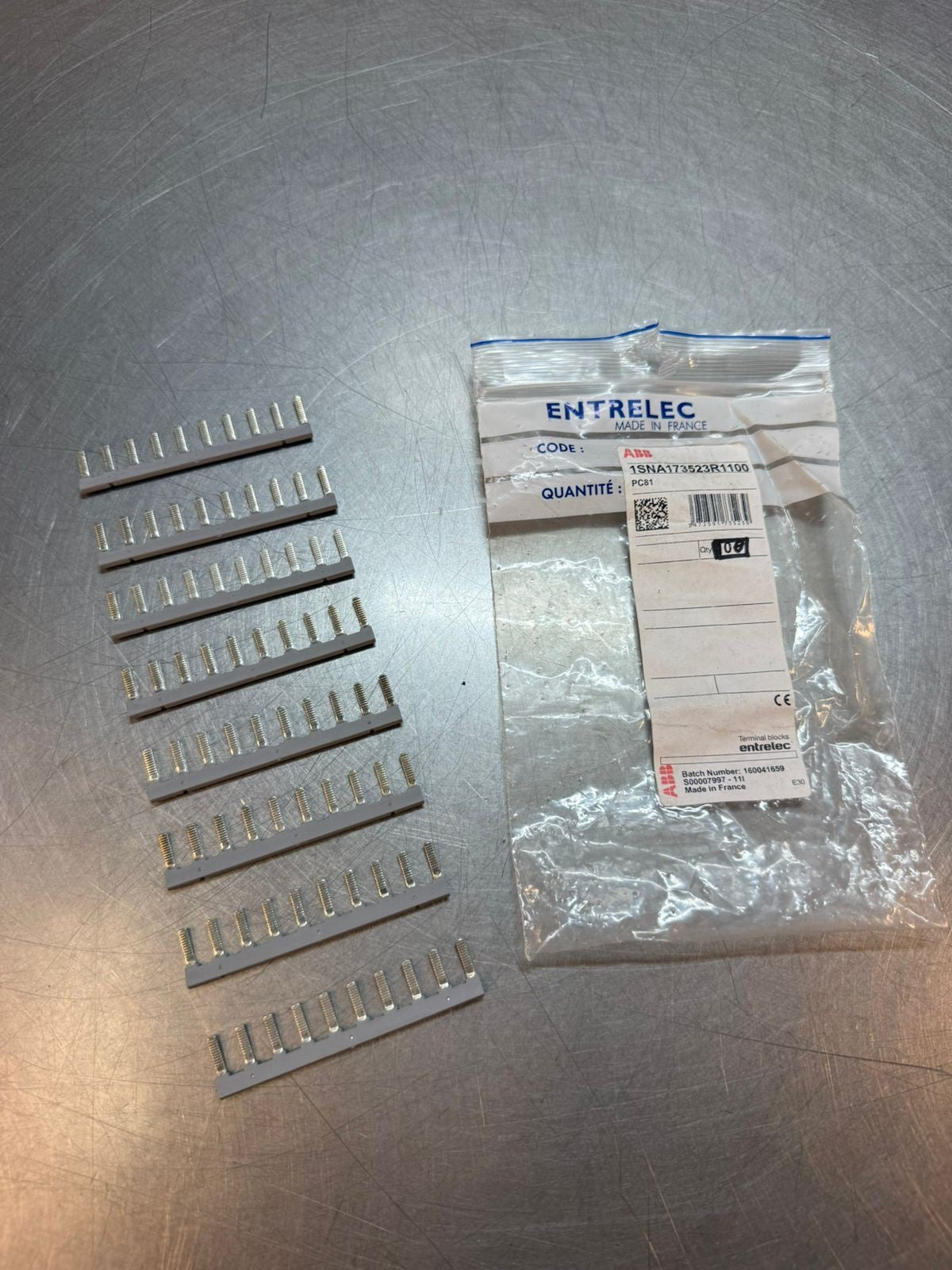 Abb 1SNA173523R1100 PC81 Terminal Jumper Pack w/ 08 un             (7.3.2)
