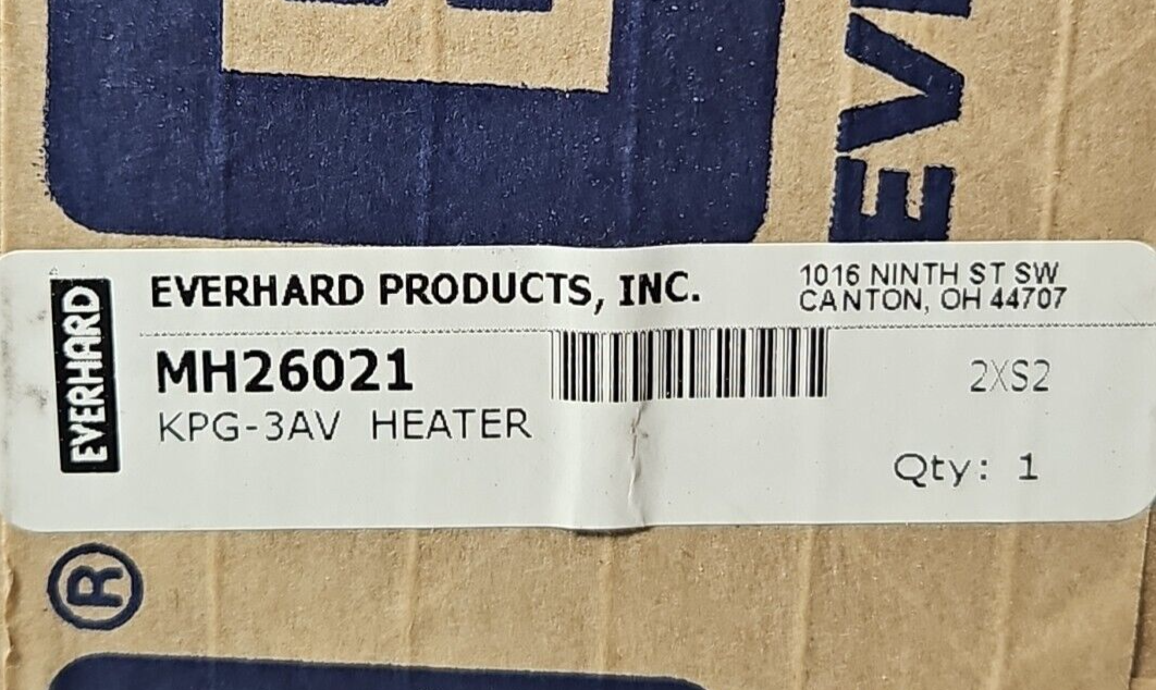Everhard MH26021 (KPG-34V) heater                                       (BIN255)