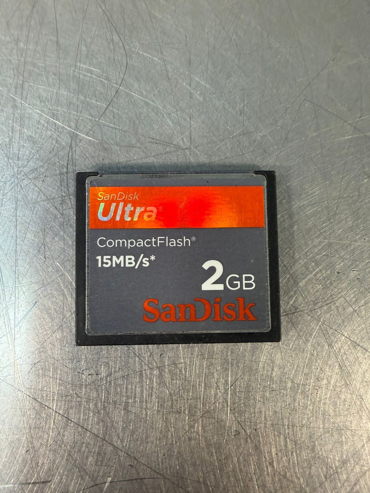 SanDisk Ultra CompactFlash 2GB 15mb/S Be130213943B                 (5.4.2)