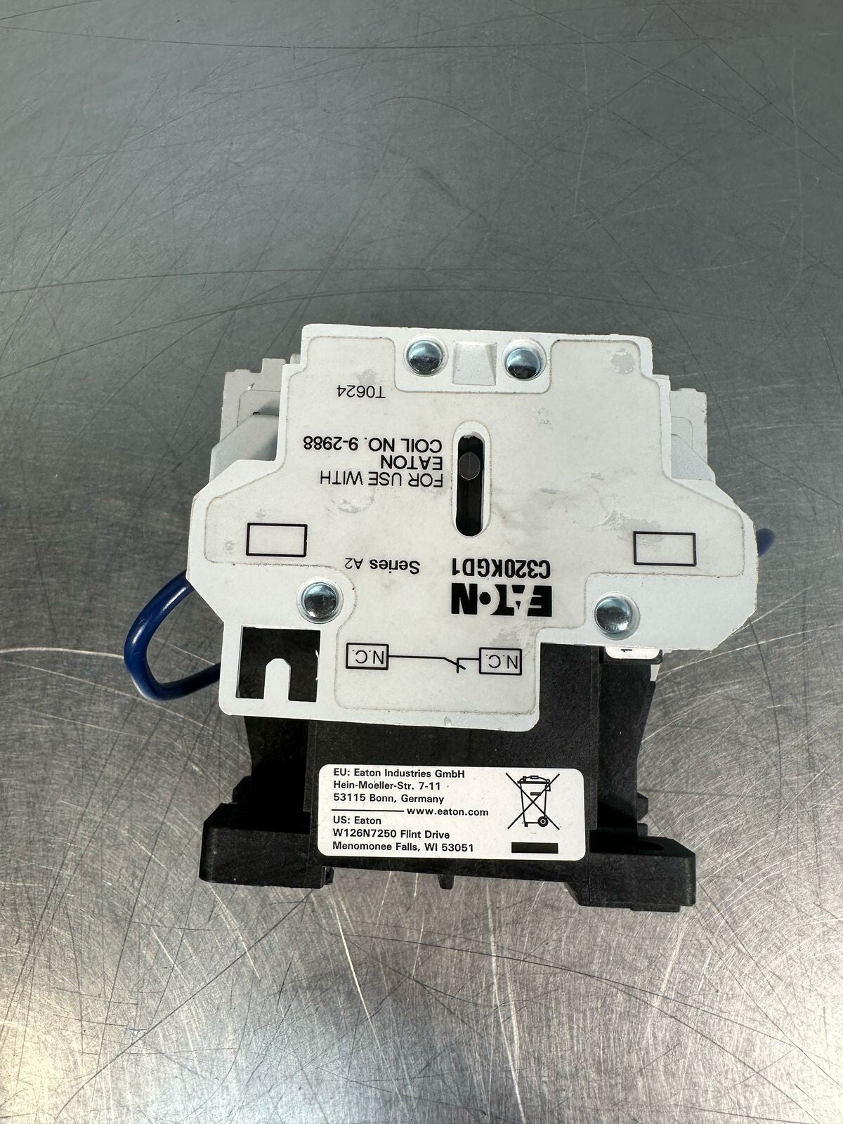 Eaton Culter Hammer C320KGD1 Auxiliary Contact Series A2 (7.2.5)