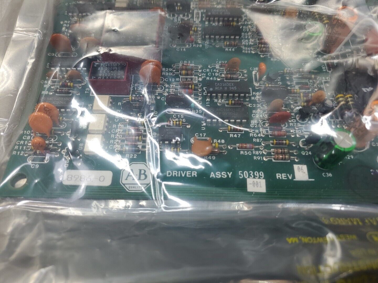 ALLEN BRADLEY 50399-001 Rev 06 Driver Board.                                3D-7