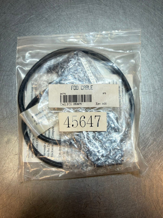 Dell FDD Floppy Cable 053975 Rev. A00 / 45647 NEW                  (7.3.2)