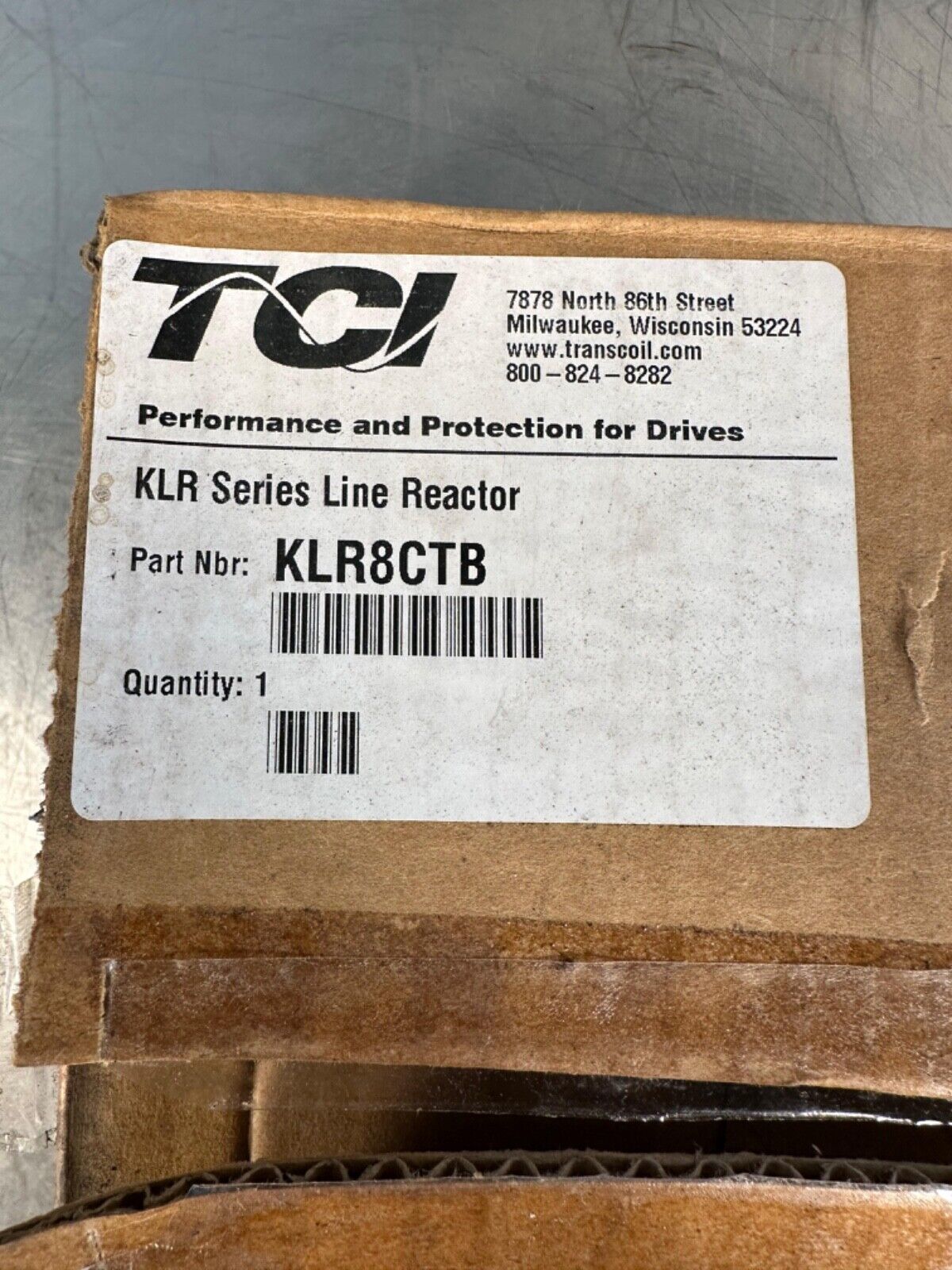 TCI KLR8CTB1 - Three Phase  LIne Reactor (4A-31)