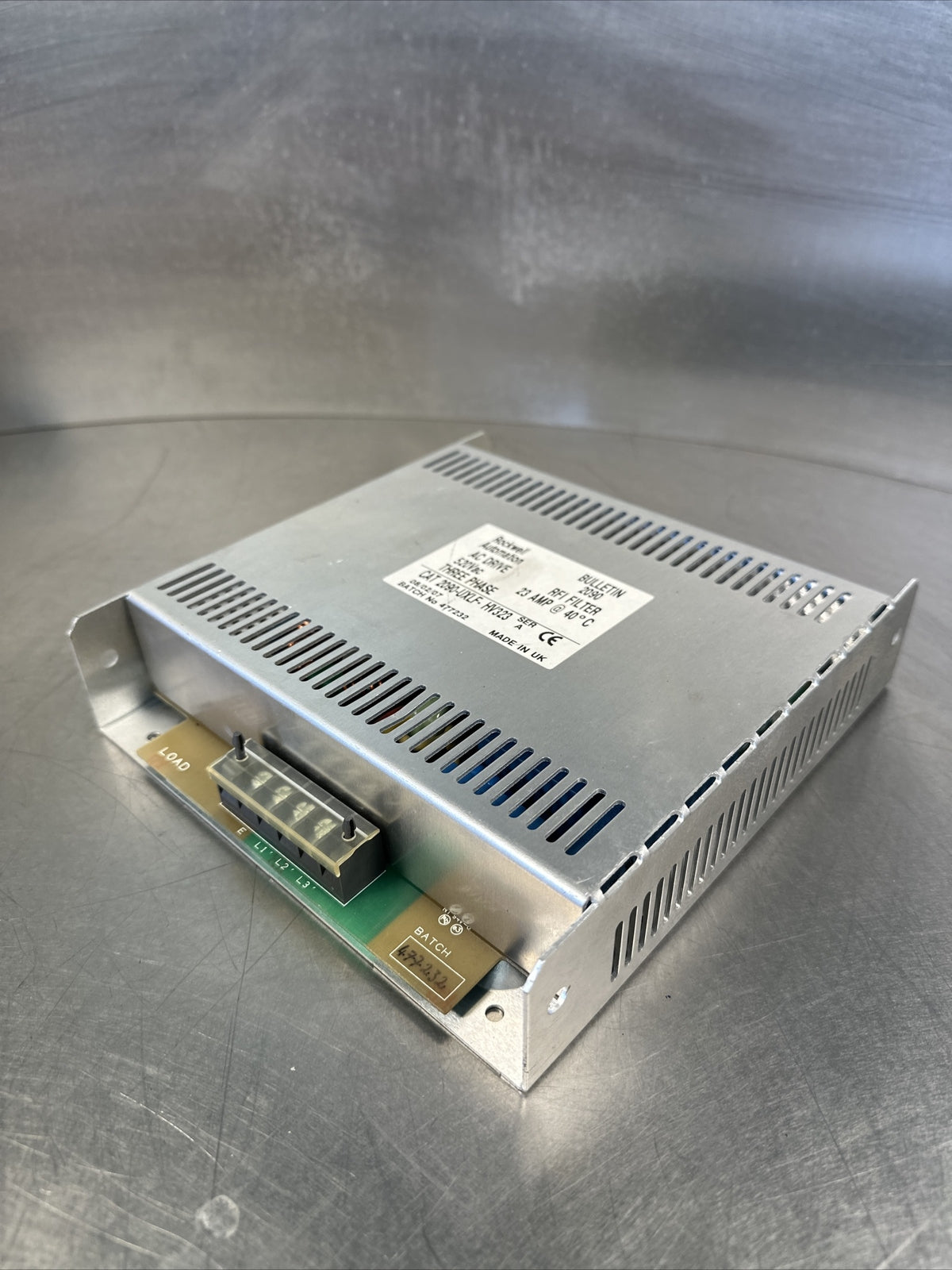 Allen Bradley RFI Filter 2090-UXLF-HV323 Ser. A (BIN-4.4.5)