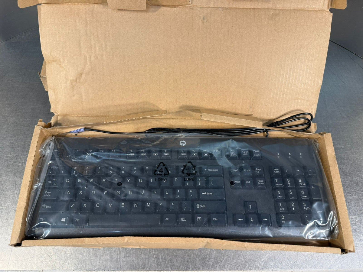 Hp Black Keyboard Model KB-1156 Pn. 672646-003                    (3.1.1)