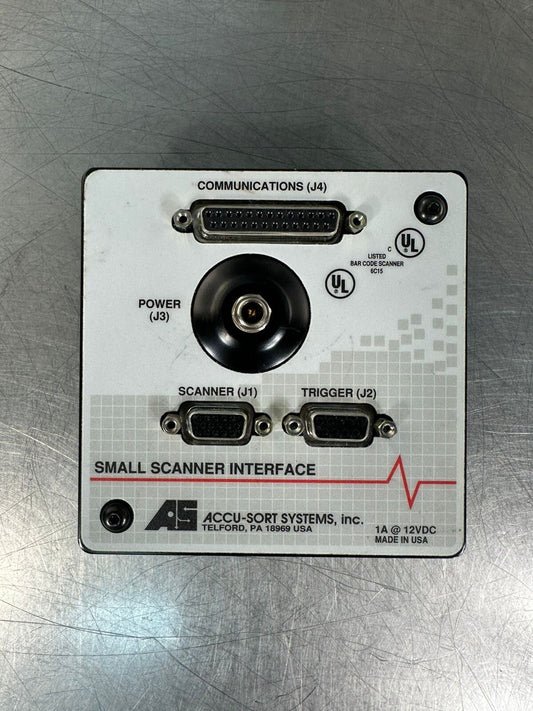 Accu-Sort Systems Small Scanner Interface 1 Amp @ 12 Vdc 99076326  (5.3.3)