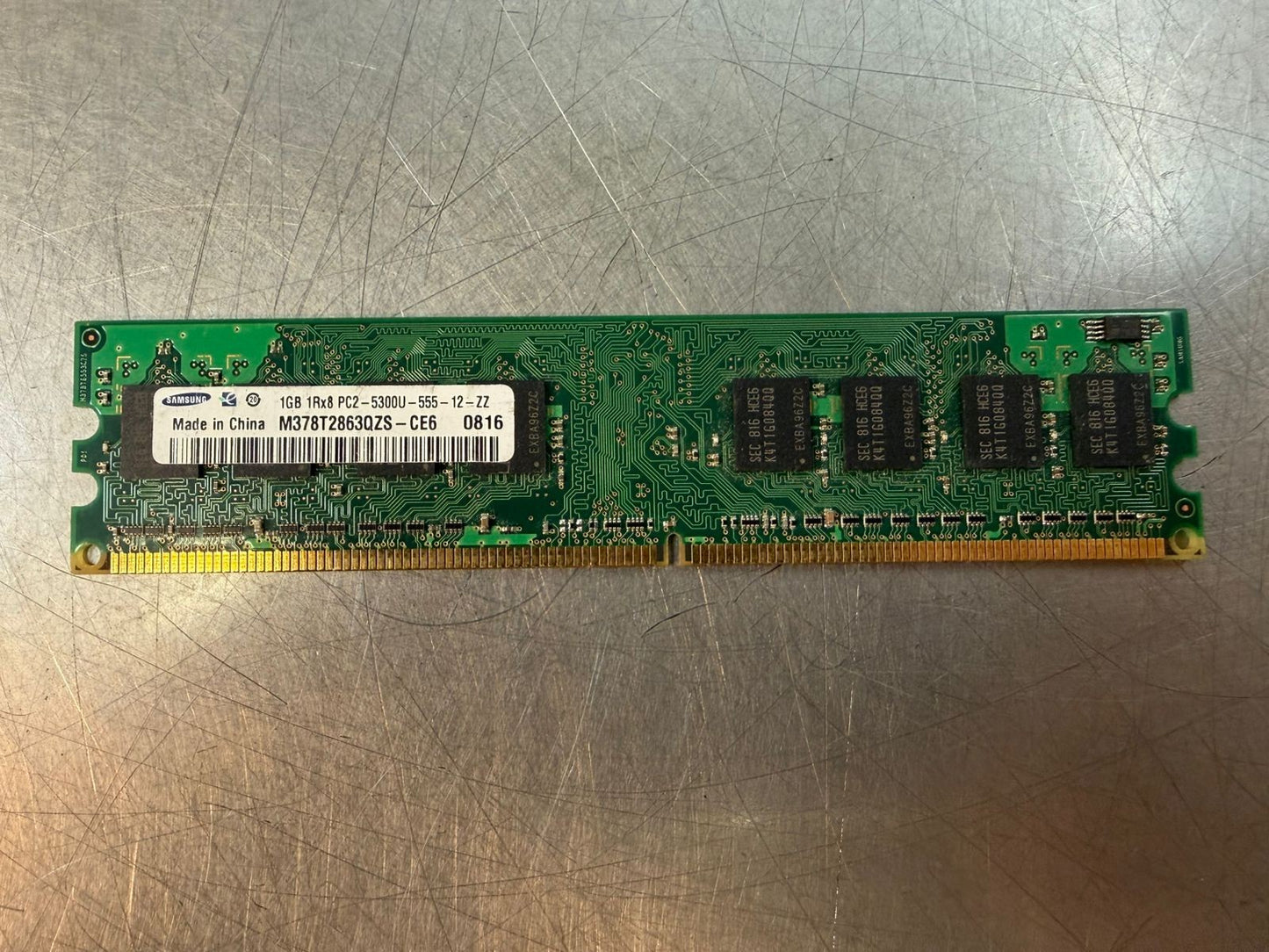 Samsung M378T2863QZS-CE6 1Gb 1Rx8 PC2-5300U-555-12-ZZ          (5.3.5)