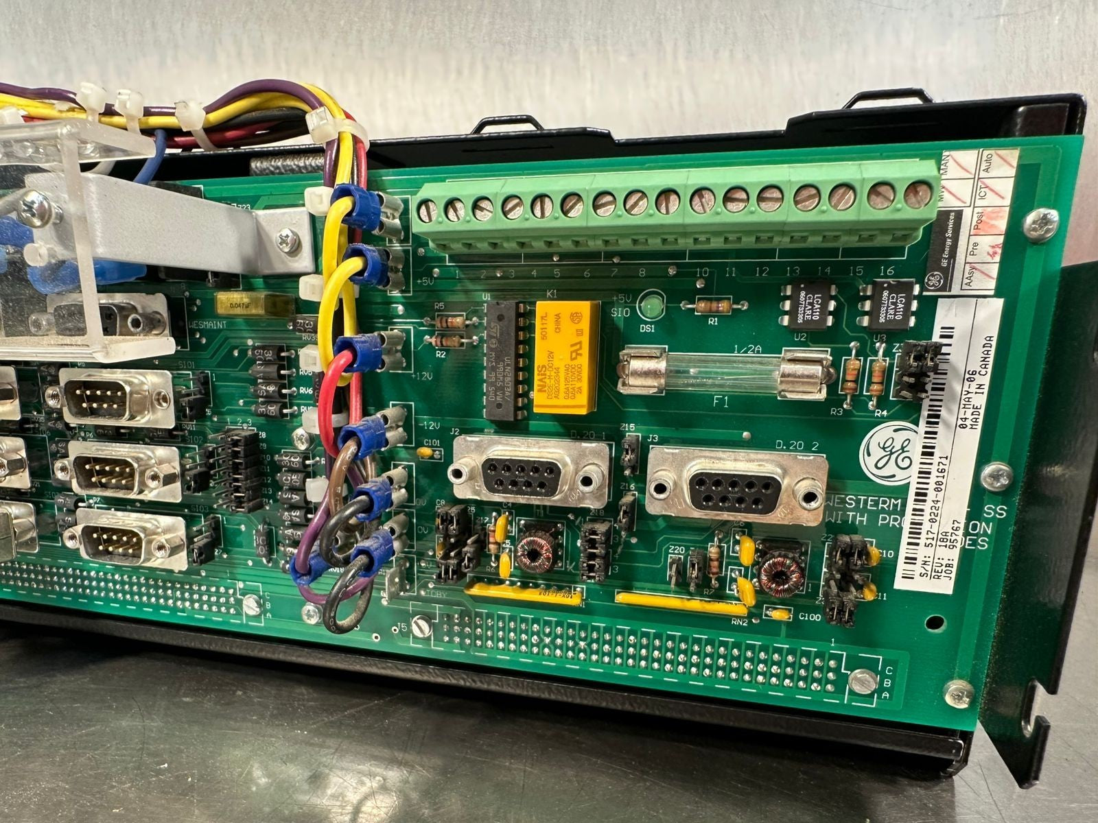 Ge Wesdac D20ME Controller                                     (10.5.2)