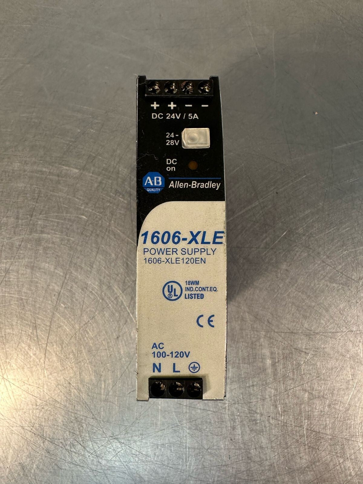 Allen Bradley 1606-XLE120EN /A Power Supply100-120v                 (3.4.2)