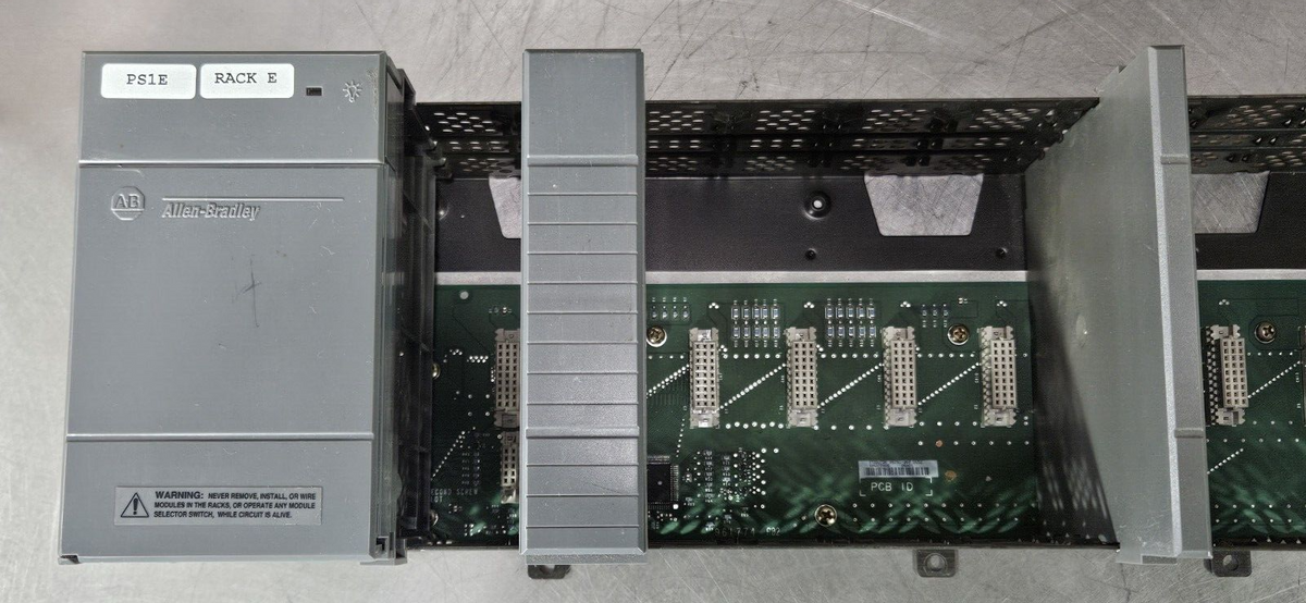 Allen Bradley 1746-A13 / 1746-P3 Slot Rack and Power Supply             (BIN622)