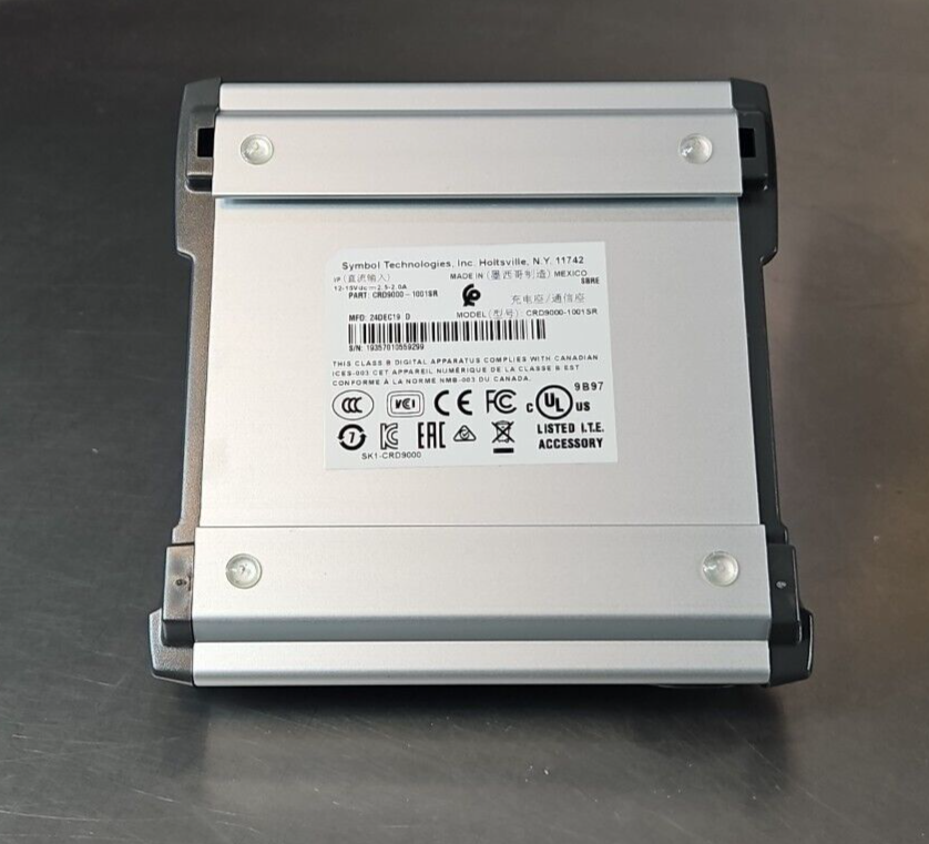 Symbol CDR9000-1001SR Charging Cradle USB Sync Dock *Charger Only* (BIN2.3.1)