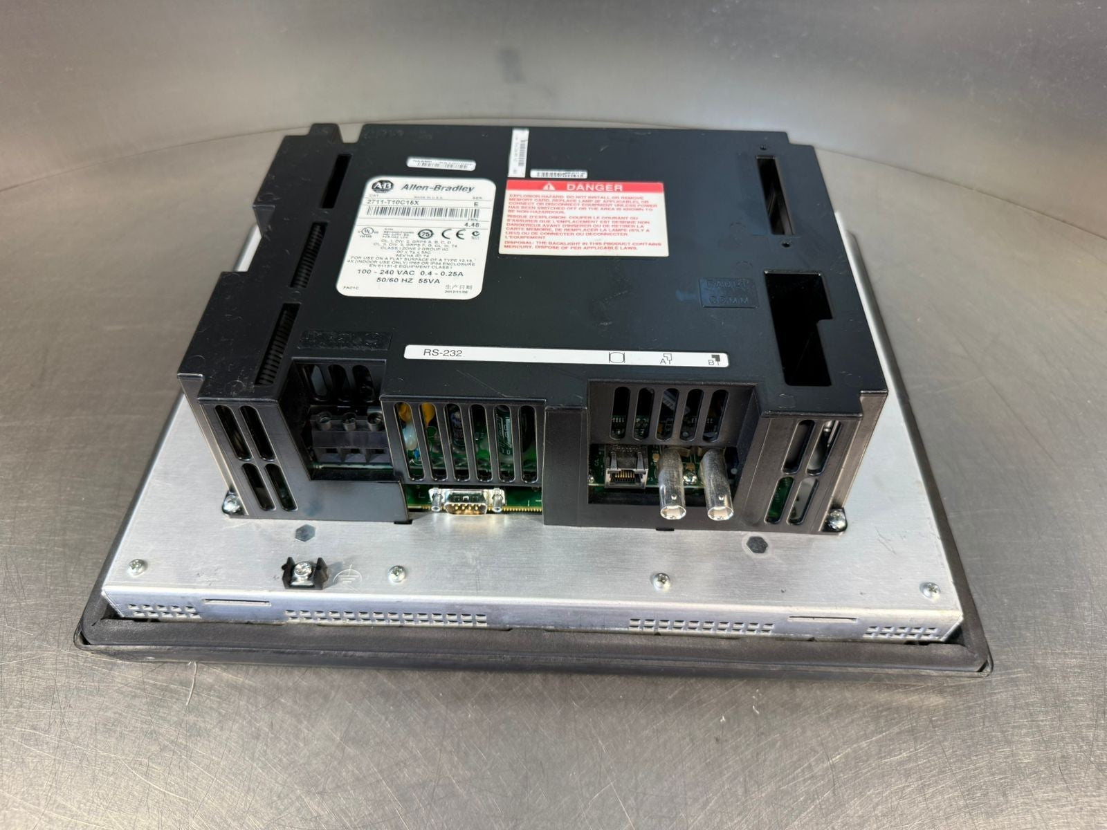 Allen-Bradley 2711-T10C15X /E PanelView 1000 Frn4.48 100-240Vac  (8.3.2)