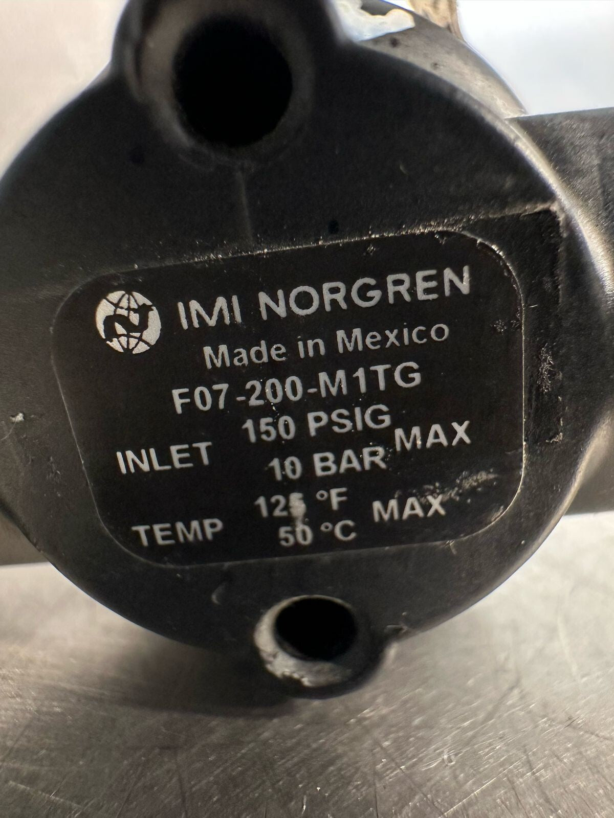 Imi Norgren. F07-200-M1TG  150-PSIG  10-BAR  F07200M1TG             (4.5.4)
