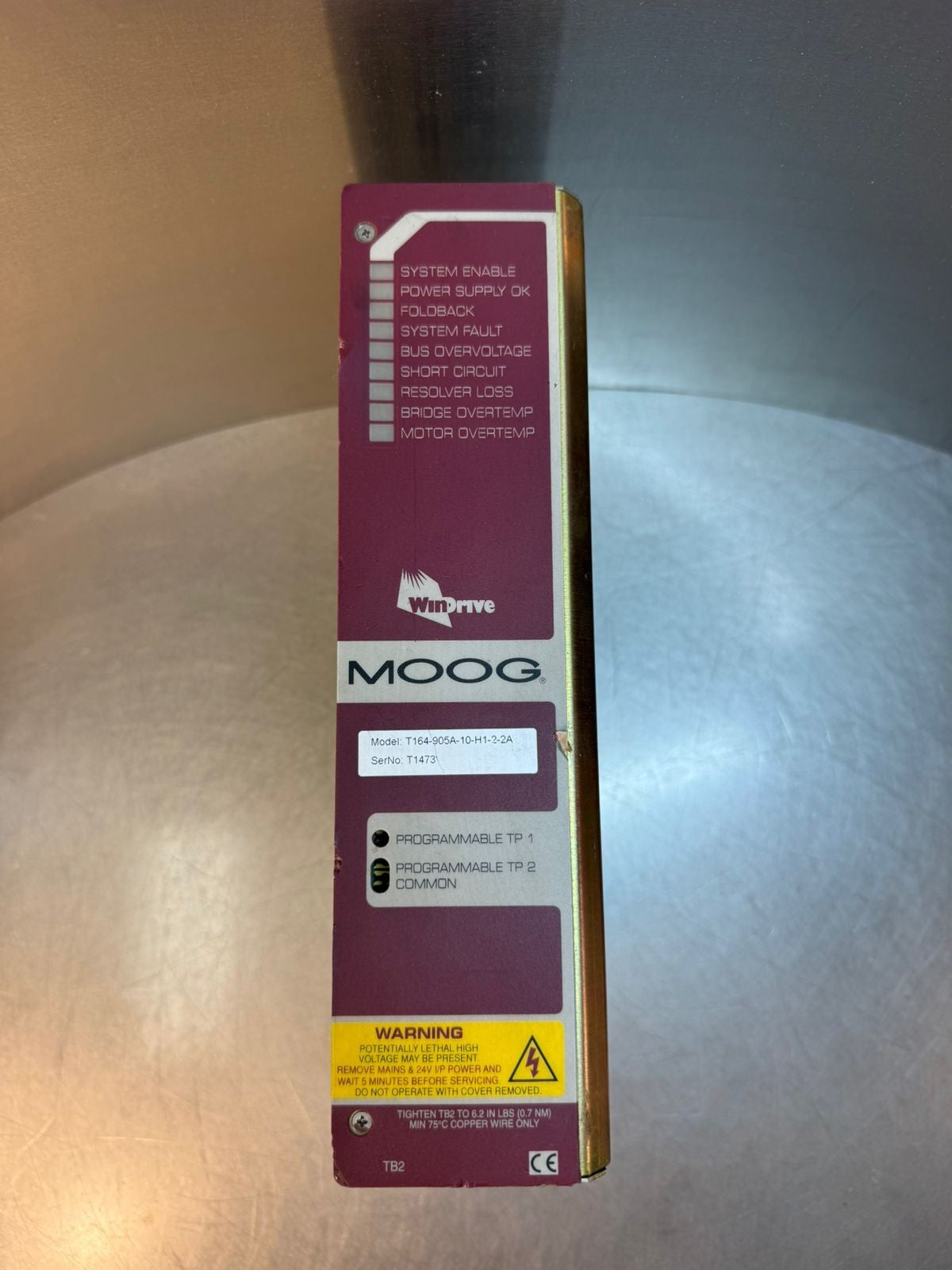 Moog T164-905A-10-H1-2-2A Servo Drive                       (2.5.4)