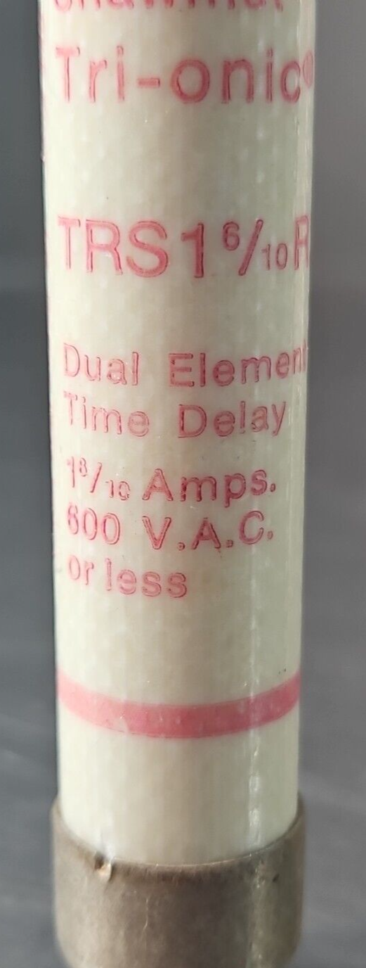 Gould Shawmut TRS1 6/10 R Time Delay fuse lot w/5                        loc4D38