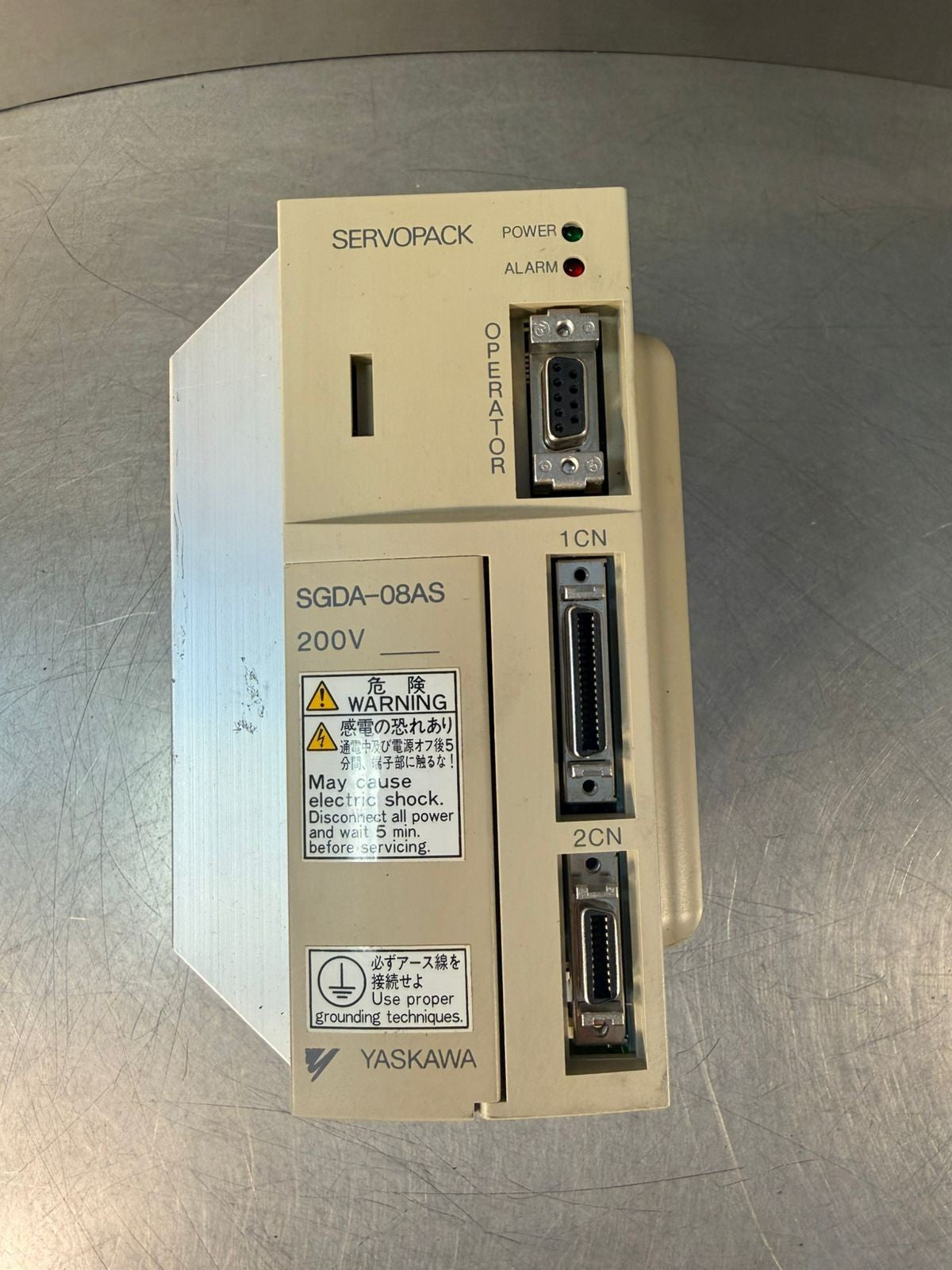 Yaskawa SGDA-08AS Servopack 1Phase 50/60Hz                         (1.5.1)