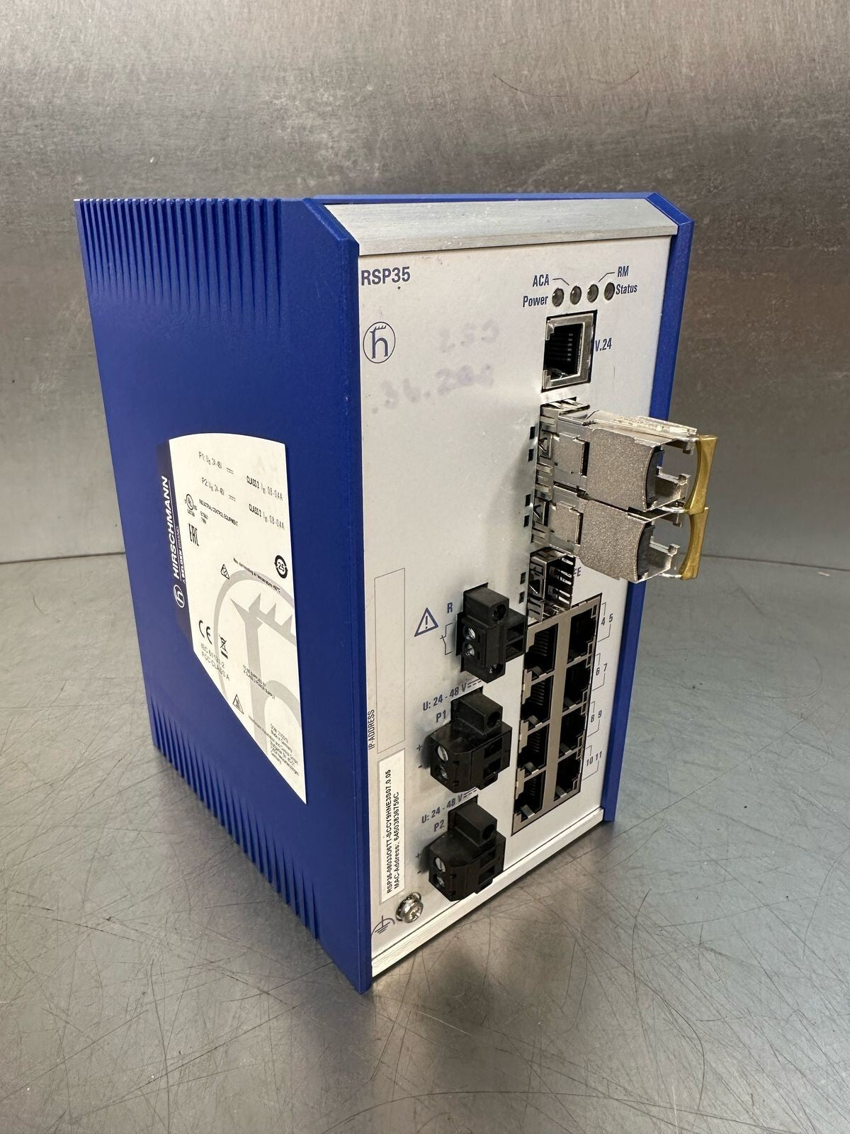 Belden Hirschmann RSP-35 Managed Rail Switch                        (7.3.5)