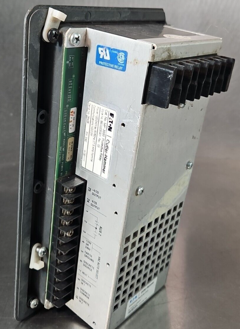 Eaton MP-3000  Protection Relay 66D2205G01 120/240 Vac                  (BIN425)
