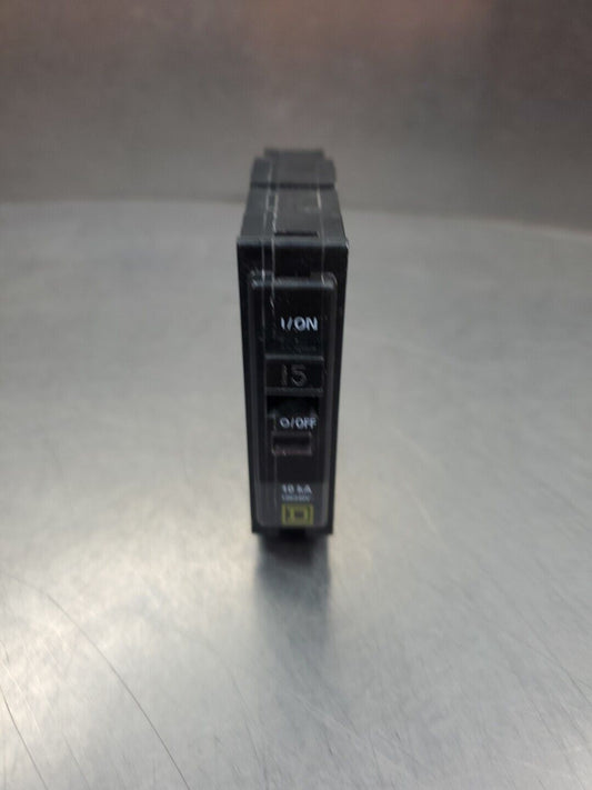 Square D QO115 15A 1-Pole Plug-on Circuit Breaker.                         4B-38