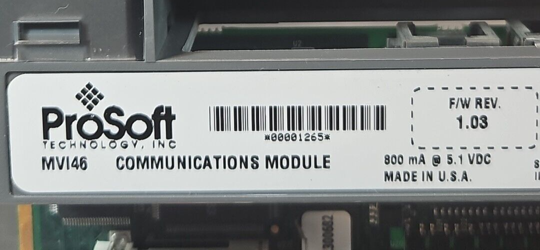 Allen-Bradley MVI46 - ADM Communications Module                         (BIN543)