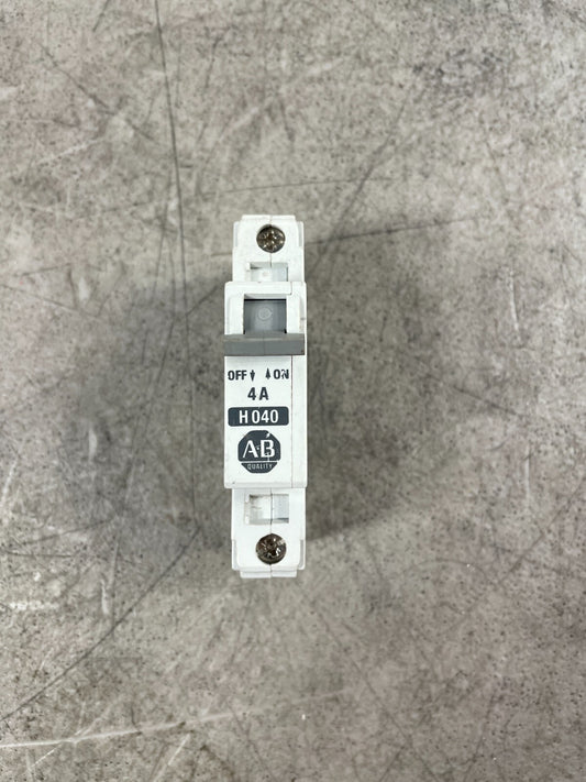 ALLEN BRADLEY 1492-CB1 H040 4A Manual Motor Contoller/Circuit Breaker @1.5.3