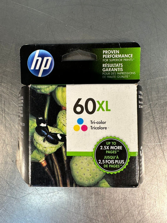 Hp 60xl Tri-Color Cartridge Genuine CC644WN  140    NEW            (5.4.1)