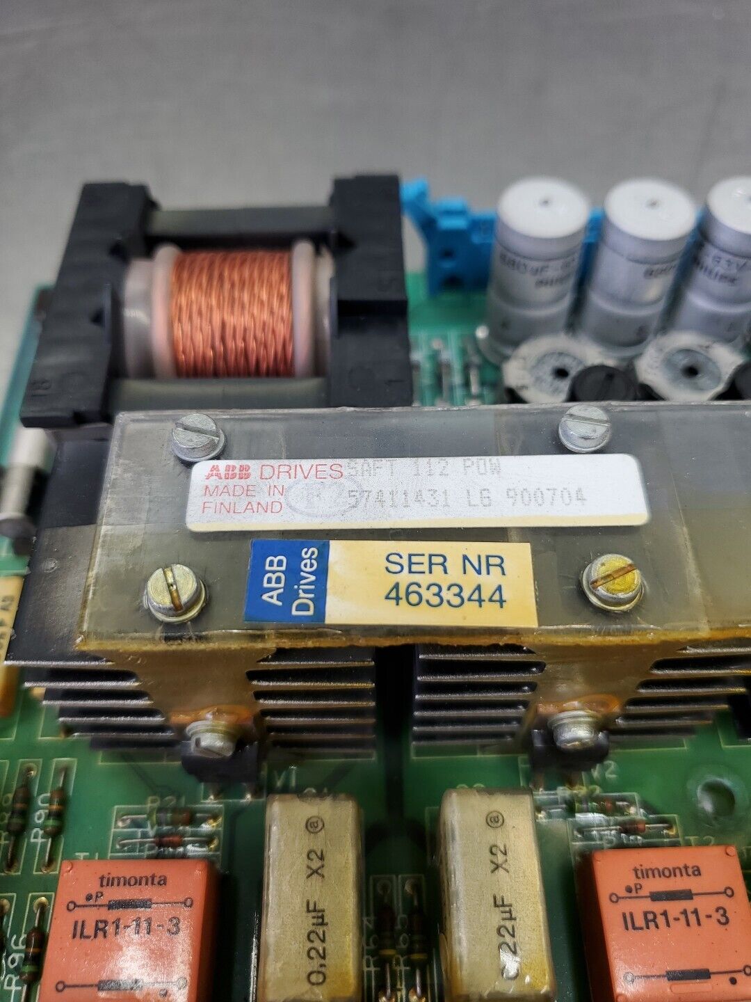 ABB SAFT 112 POW (57411431 LG) Power Supply Board.                            3A