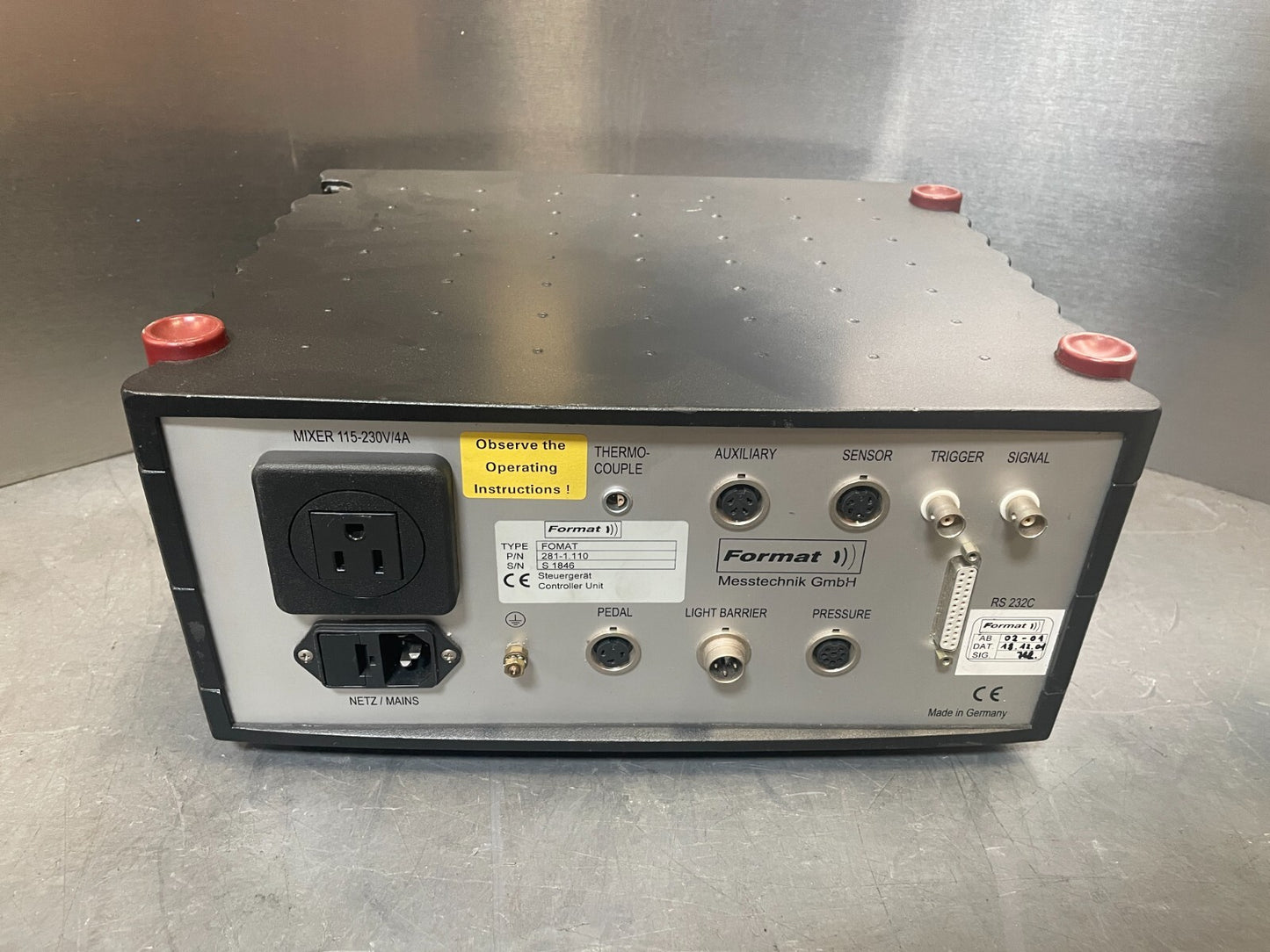 Format White & Black Qualification System For Testing Plastic Foams