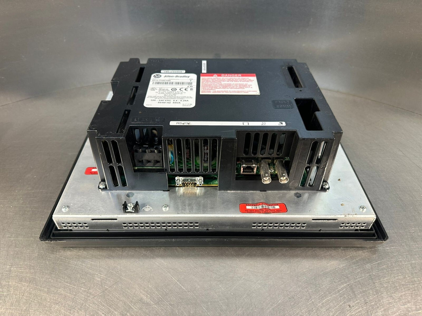 Allen Bradley 2711-T10C15X /F FRN 4.48 100-240V 0.4-0.25A     (12.5.8)