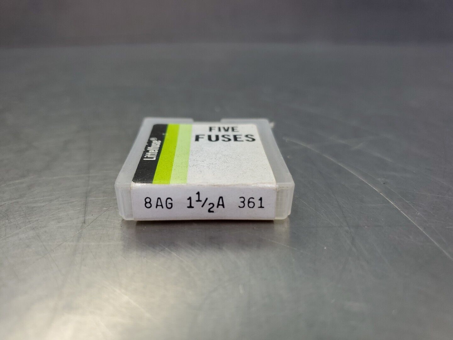 Littelfuse 8AG 1½A 361 Glass Fuse, Lot of 3.                               4C-38