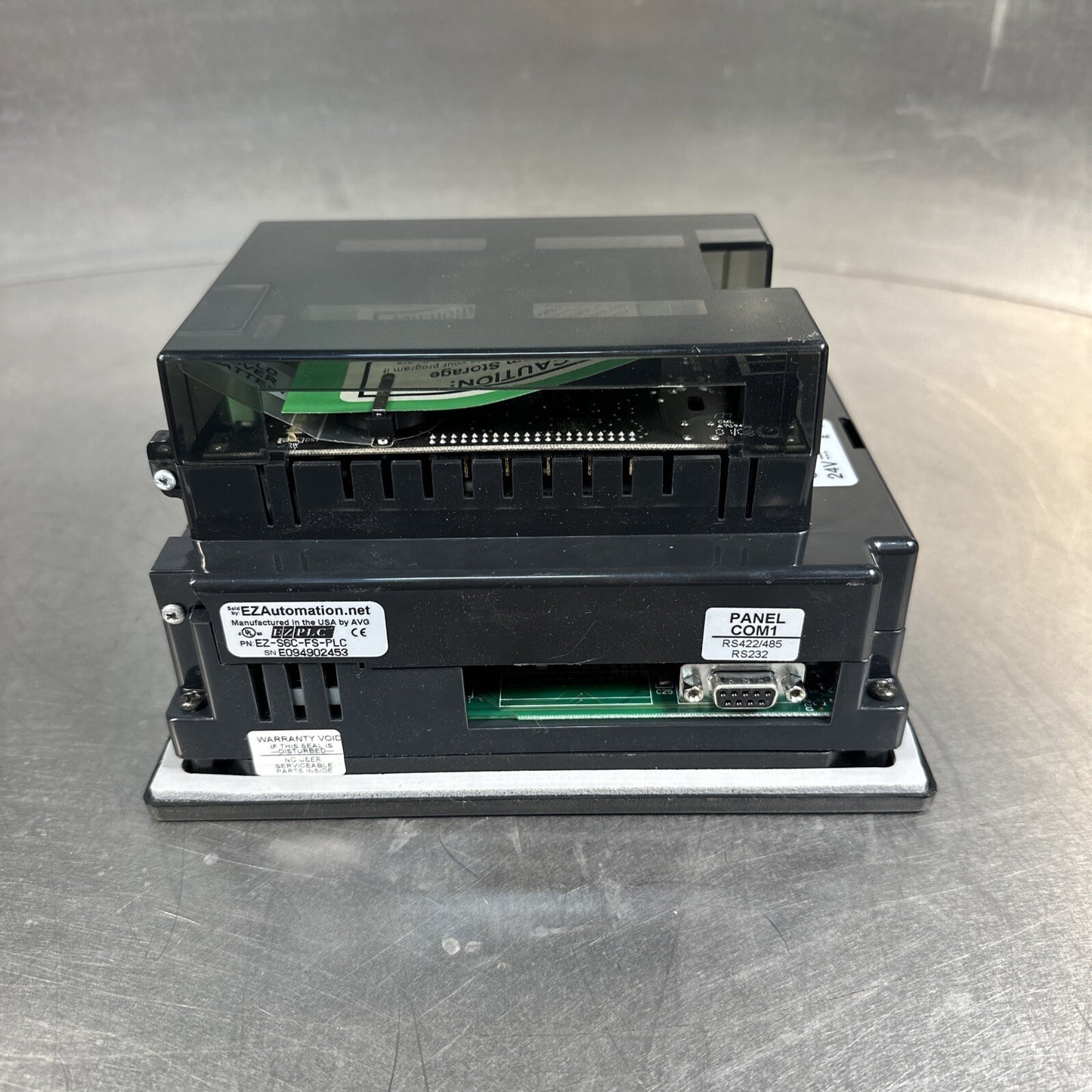 Avg Automation Ezp-S6M-Fs-Plc / Ezps6Mfsplc New No Box - (BIN-1.1.5)