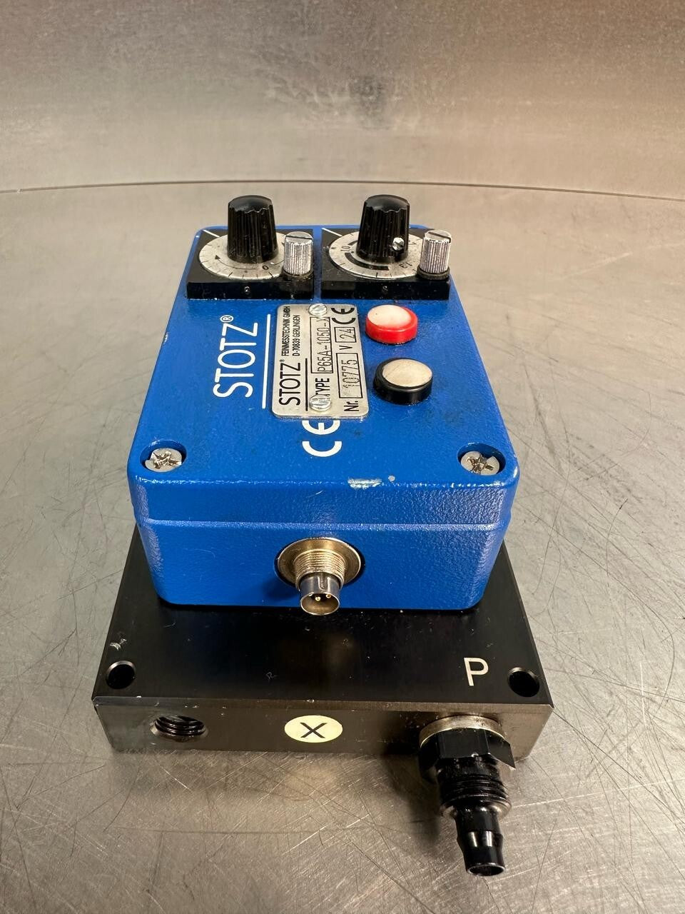 Stotz P65A-1050-X Air Pneumatic Electric Transducer Mod 24V    (6.2.2)