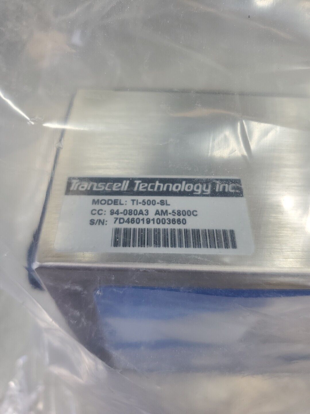 TRANSCELL TI-500-SL CLASS III Weighing Scale Indicator.                     5D-3