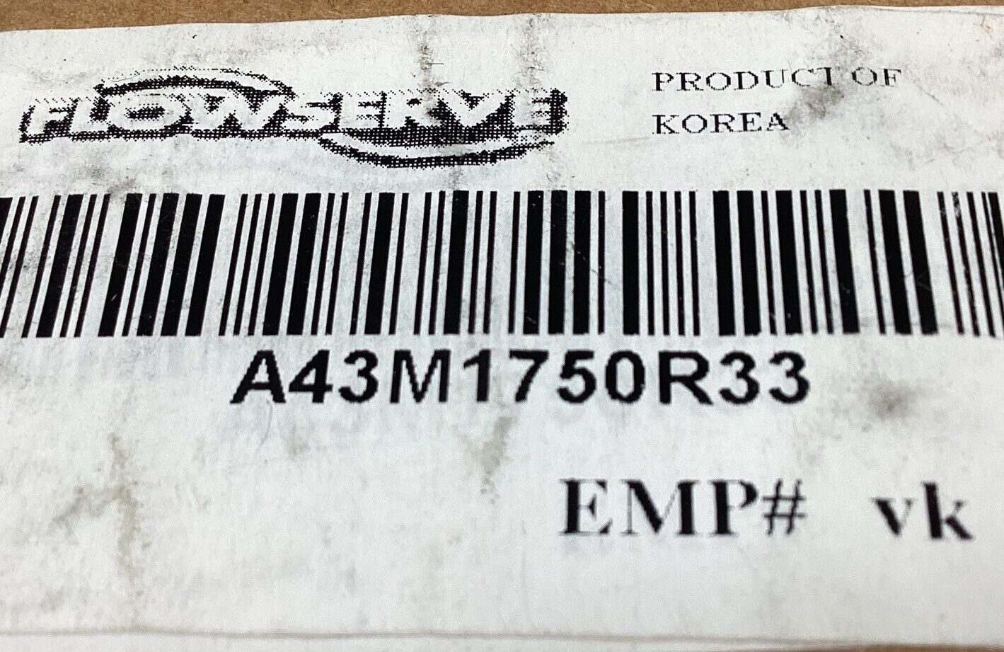 Flowserve  A43M1750R33  Carbon Insert       6D-11
