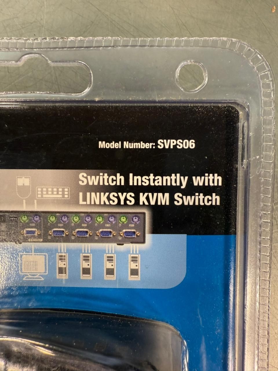 Linksys ProConnect KVM Switch PS/2 Cable Kit Model SVPS06 NEW      (7.2.2)