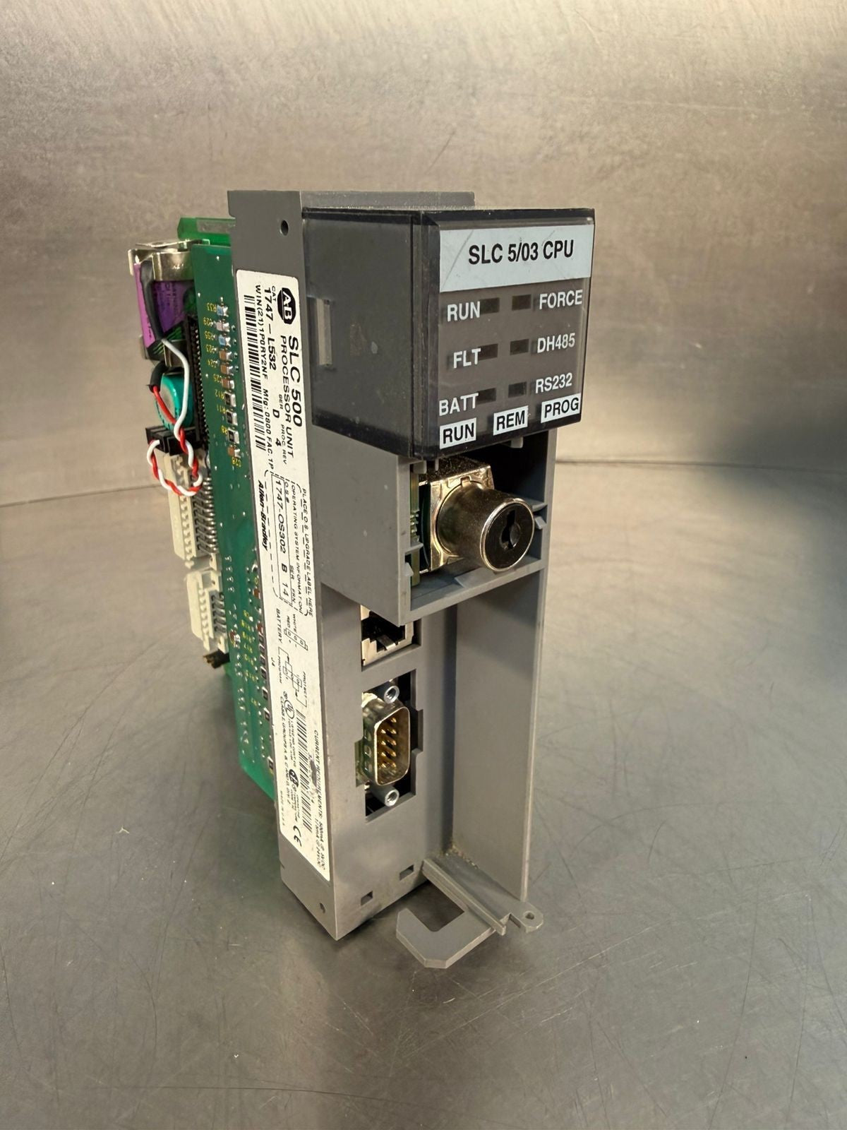 Allen Bradley 1747-L532 /D Rev 4 Processor Unit                (11.4.5)