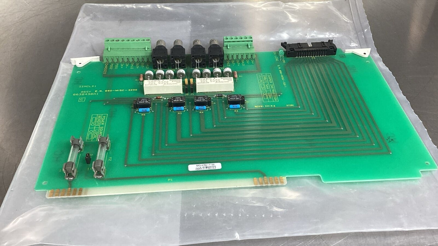 BAILEY  6638438A1  660-MISC-3296  PC CIRCUIT BOARD MODULE      3E-2