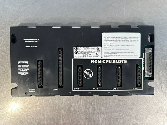 Ge IC693CHS397M   5-Slot Base EMI Enhanced                       (5.4.3)