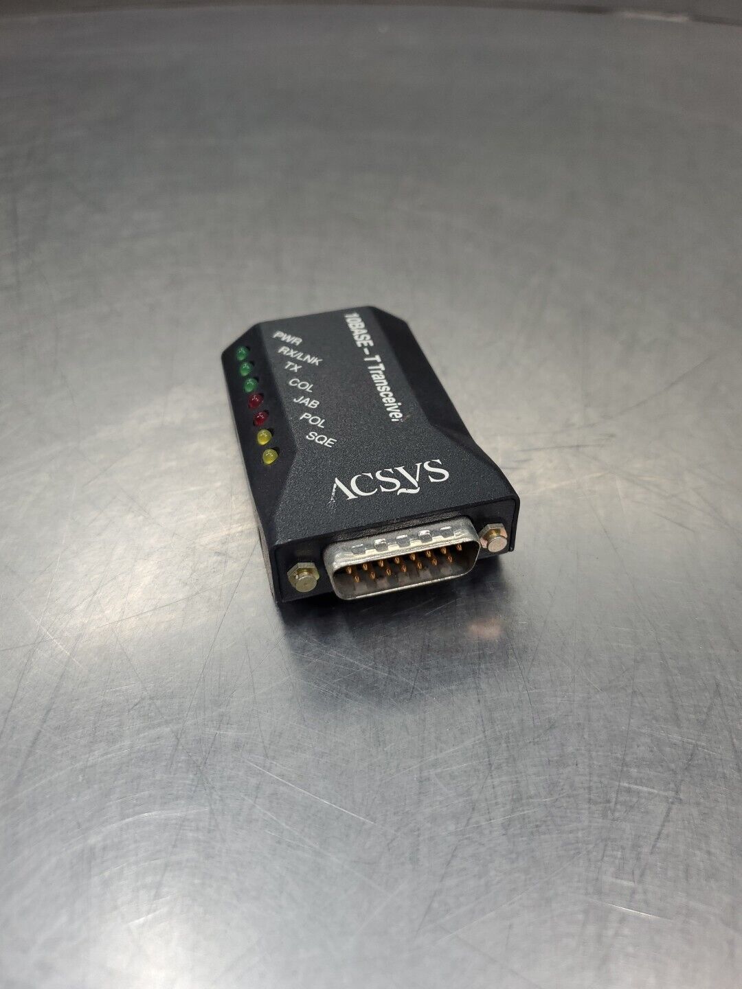 ACSYS 98098-2 10BASE-T Transceiver,  9-18VDC, 150mA.                       5E-16