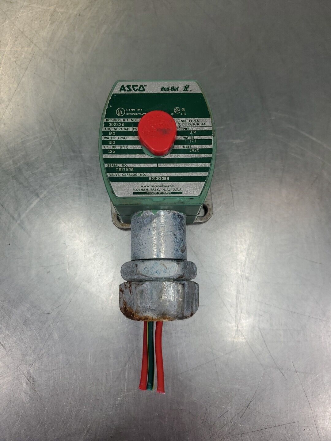 ASCO 302328 (MP-C-080) DIAPHRAM REBUILD KIT.                                6E-2