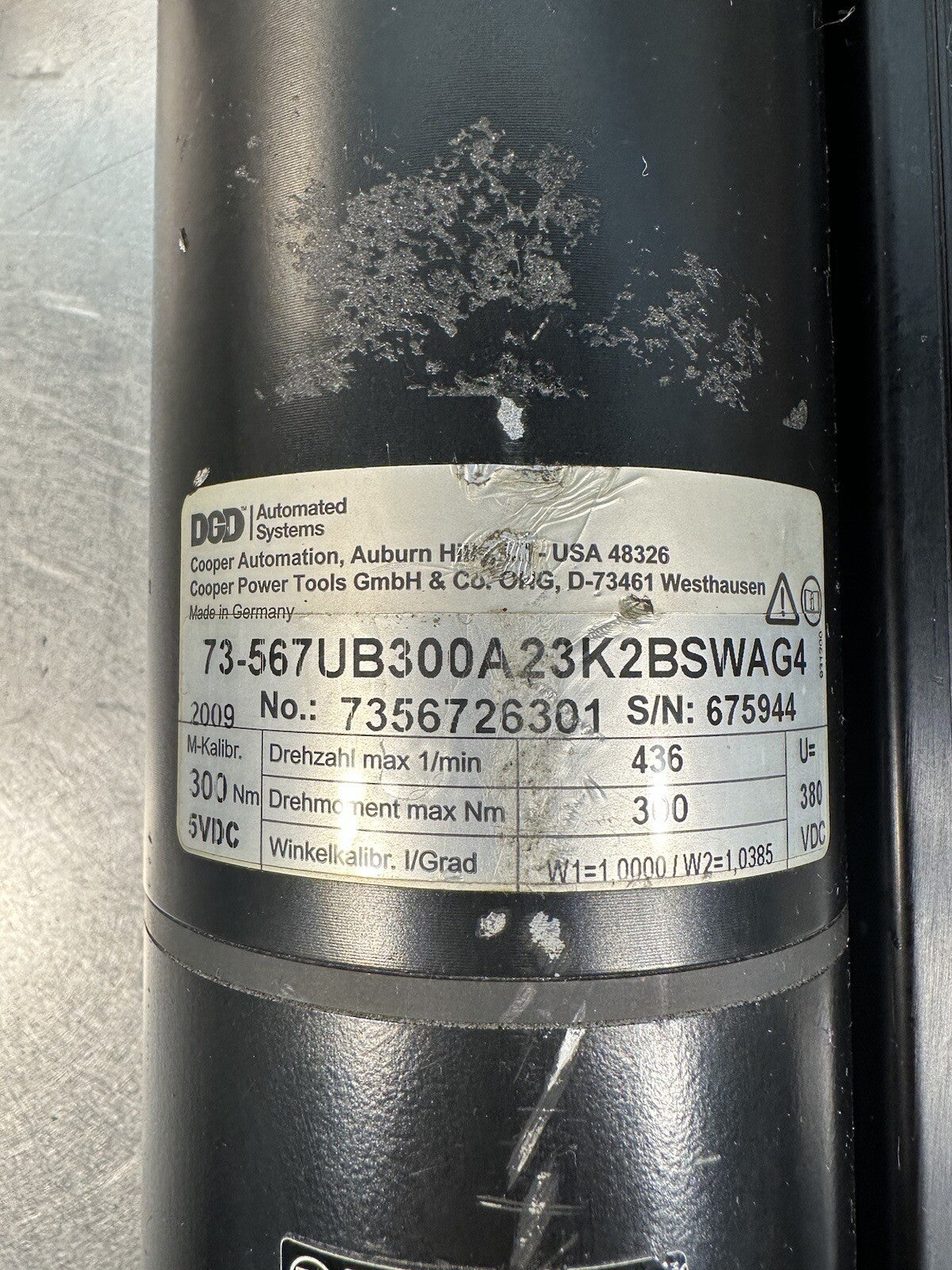 Apex Tool Group TUS, DGD 73-567UB300A23K2BSWAGA (BIN-1.3.2)