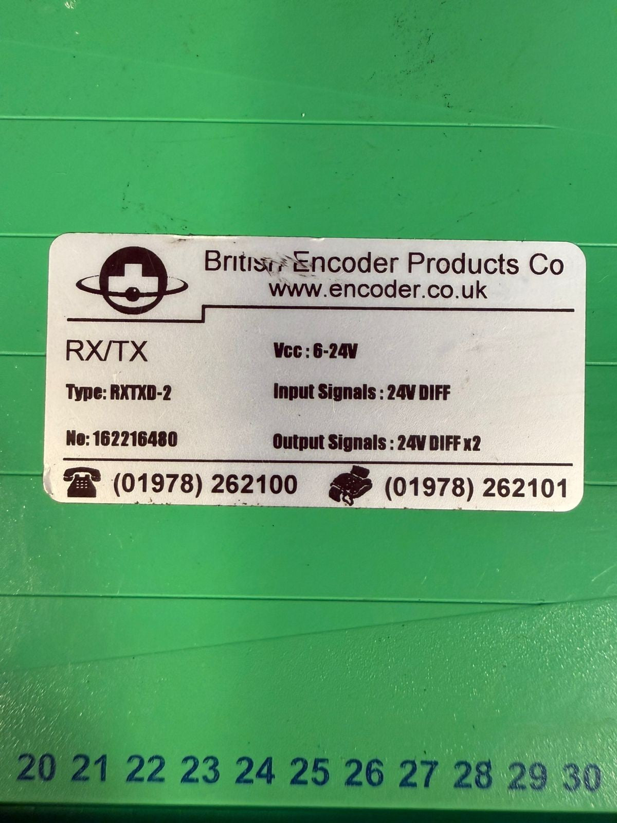 Encoder Products  RXTXD-2 Signal Repeater Vcc-6-24V 162216480      (7.2.3)