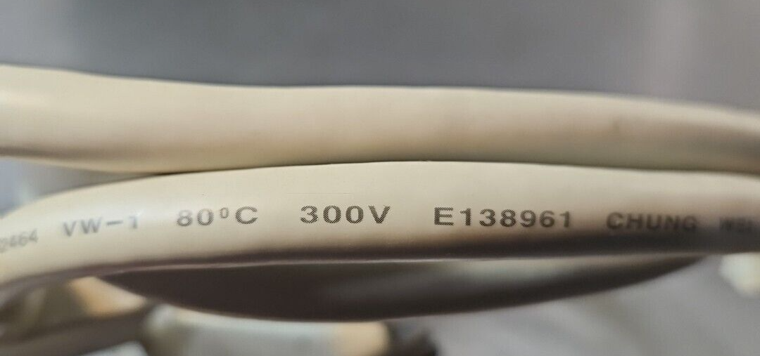 Chuan wei E138961 80°c 300v monitor cable 4 feet                         loc5E29