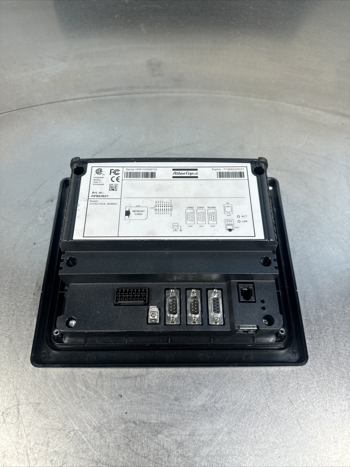 Atlas copco PPBE0621 elektronikon graphic plus P1900520021 (BIN-1.5.3)