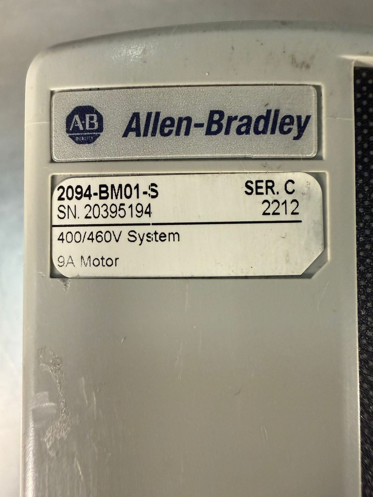 Allen Bradley 2094-BM01-S /C Kinetix 6000                          (1.5.4)