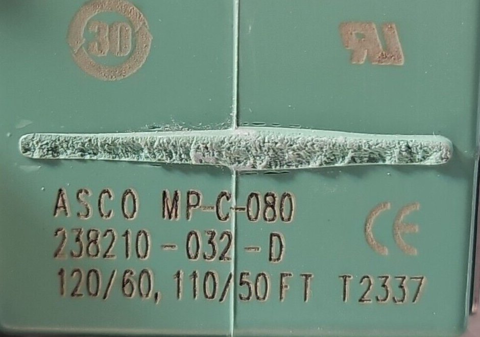 ASCO 8210G002 Solenoid Valve 5-150psi                                   (BIN434)