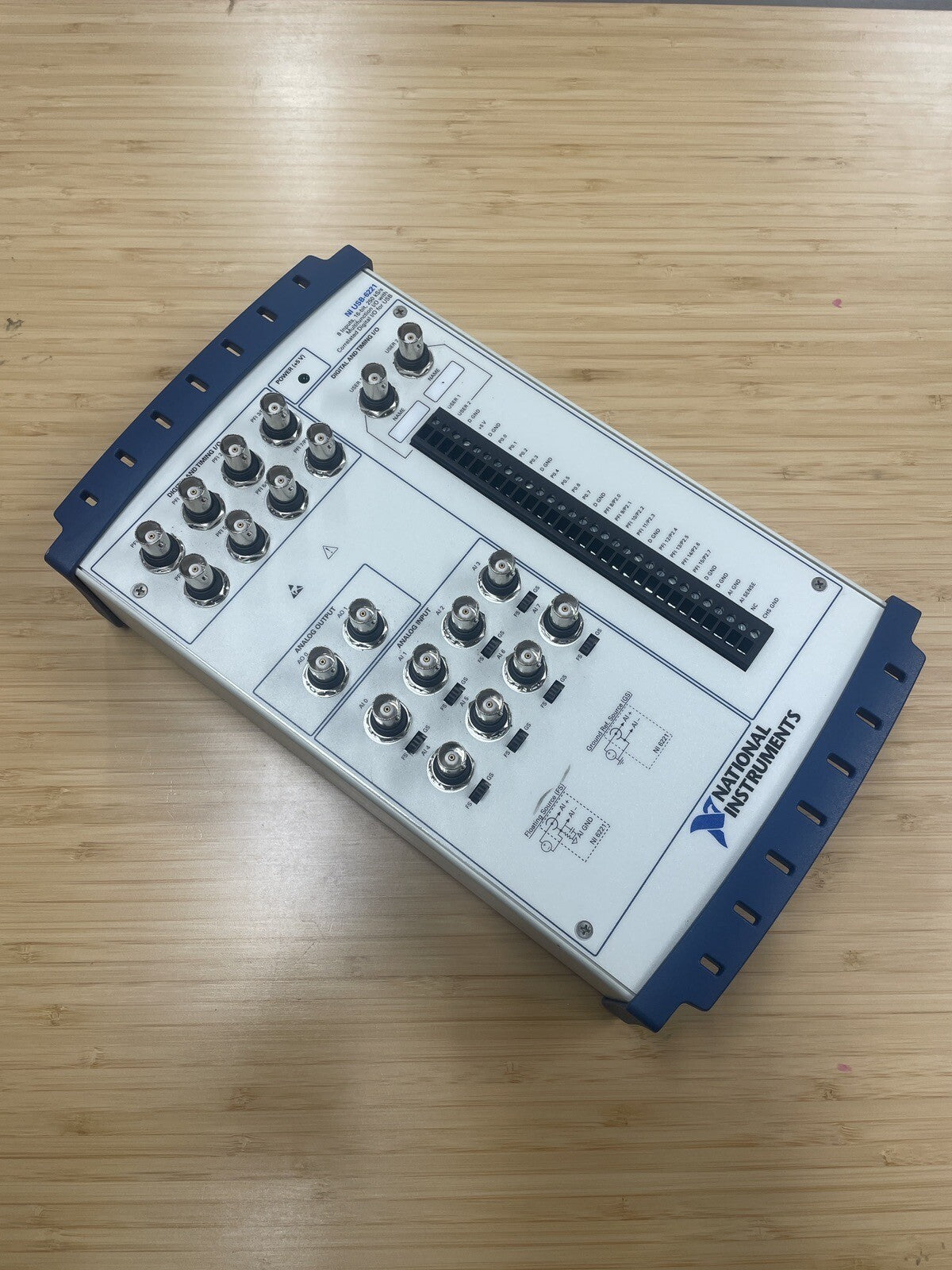 NATIONAL INSTRUMENTS NI USB-6221 "TESTED GOOD" @2B(BIN 3.5.2)