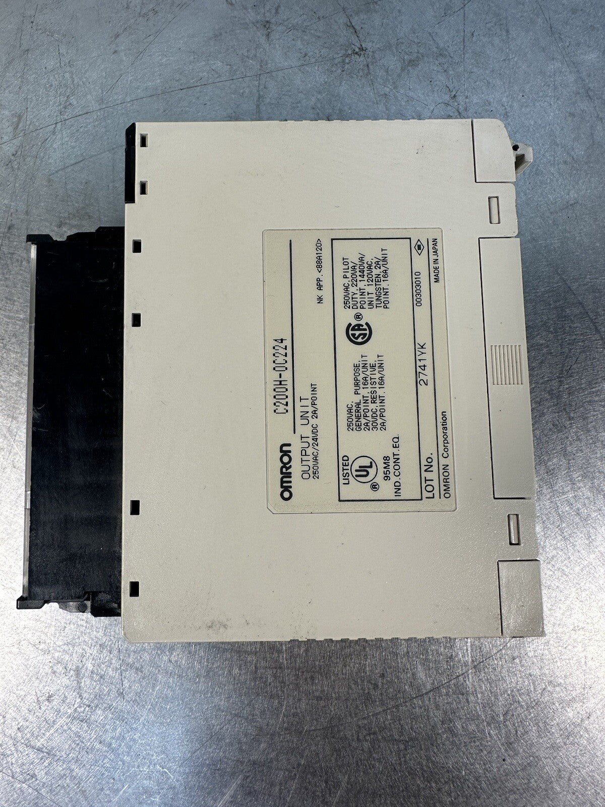 Omron, C200HX, Sysmac, Programmable Controller, 4 Input Or 3 Output Units(1.2.5)