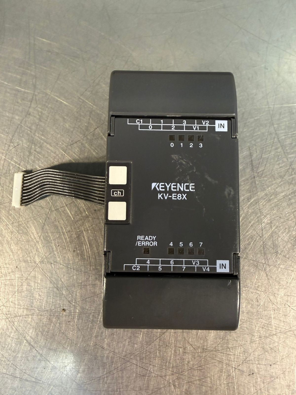 Keyence KV-E8X Compact PLC Input Expansion Mod Unit 8-Point      (7.2.3)