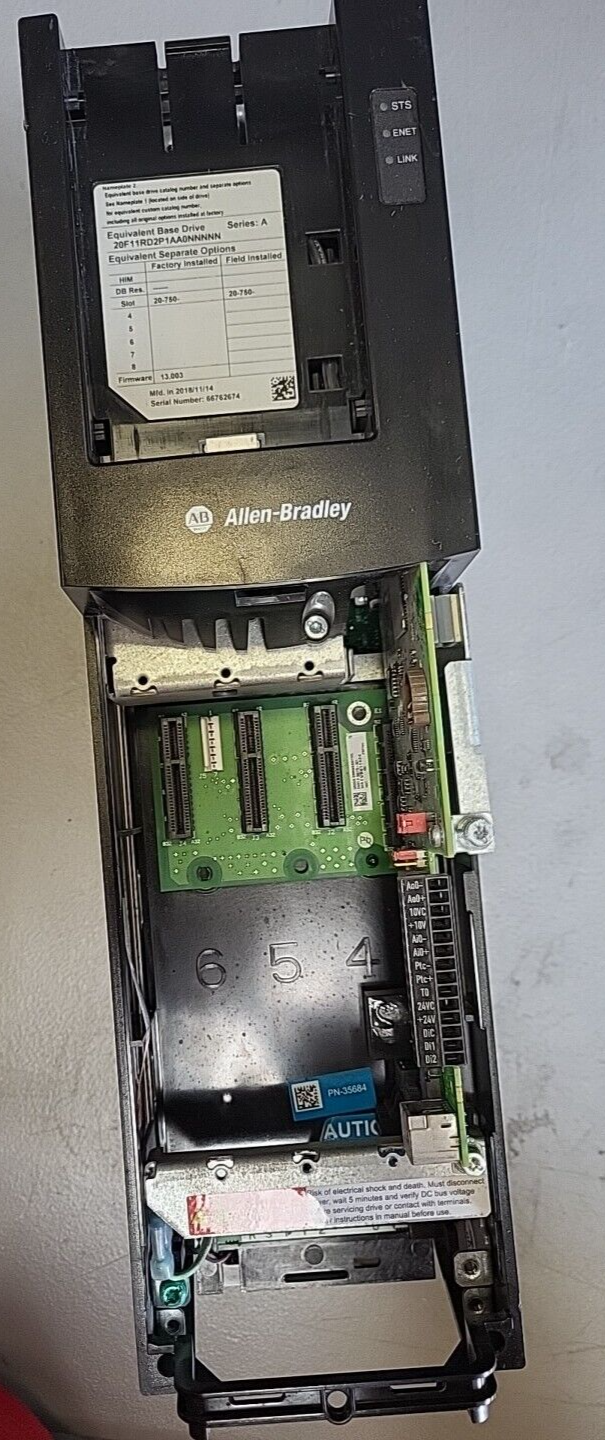 Allen-Bradley PowerFlex 755  AC Drive   20F11RD2P1AA0NNNNN Ser. A     (BIN3.2.2)